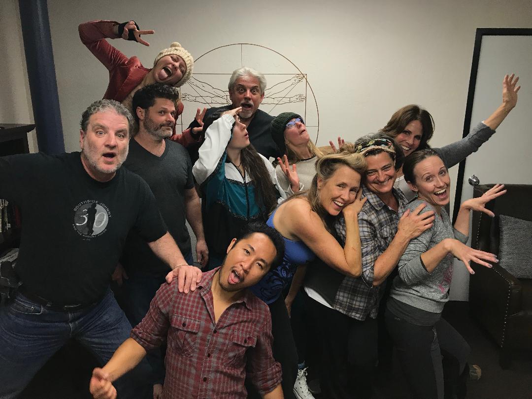 Holiday show group photo